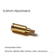 Titanium Overdenture Locator Abutment Dental abutment for All Implant System