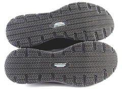 Skechers Men’s Work Shoes Memory Foam size 10 M & 10.5 M Slip-on Black NEW