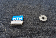 NTN 6200ZZC3/EM T12108 Single Row Radial Ball Bearing Double Shielded