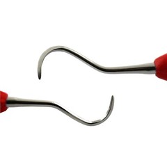 Silicone Handle Dental Periodontal Curettes Sickle Scaler Tartar Remover Plaque