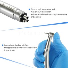 Yabangbang Mini Head Dental High Speed Handpiece One Water Spray Air Turbine M4