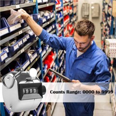 2Packs Portable 4 Digit Hand Held Number Click Golf Counter Tally Recorder USA
