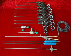 15pc-Laparoscopic Surgery Set 3mmx230mm Reusable Surgical Instruments