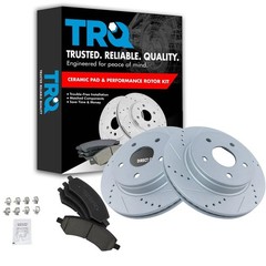 TRQ Front Brake Pad & Rotor Set for 2012-2017 Hyundai Accent Kia Rio