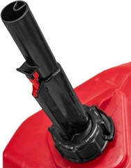 Compact Leak Proof Fuel Can Spout with Automatic Stop – Ideal for Diesel & Gas