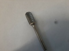 SC-5 Cylindrical Radius Carbide Burr. CNC MACHINED IN USA; Free Shipping