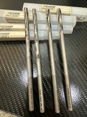 Qty:4 Contour360 4602-2635-1 Solid Carbide Chucking Reamer 0.2635” 4Fl & 6fl