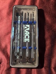 ACE Dental Implant System Osteotomes Set w/ Case 3.5-5.0mm