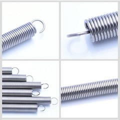 With Hook Extension Tension Spring Wire Dia 1.2 mm Stainless Steel Various Sizes