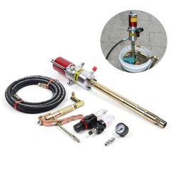 Air Operated Pneumatic Oil Transfer Pump Drum Pump Heavy Duty 35mm 30-40MPa 50:1