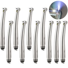 10x eLabPal Dental (LED E-generator) High Speed Handpiece 4 Holes for NSK Style