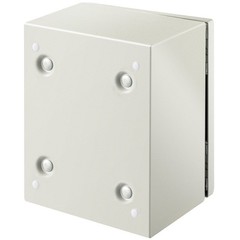 Dual Sealing Strip 10x8x6” Steel Enclosure IP66 NEMA 4X Junction Box
