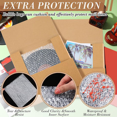 10 Sets Vinyl Record Mailers Album Shipping Boxes Corrugated Cardboard Kraft LP