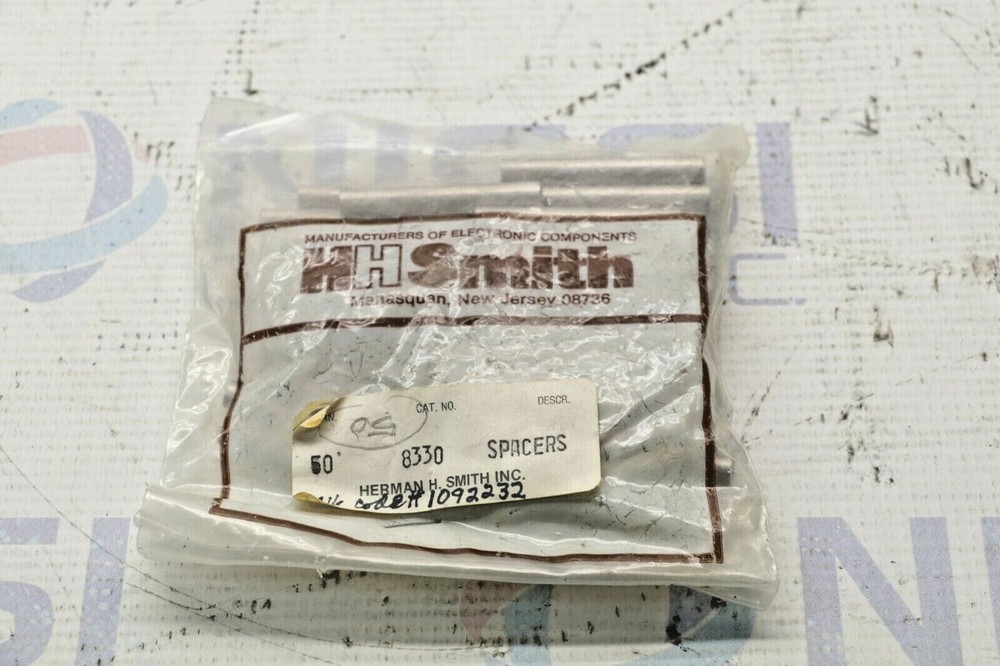 HH SMITH 8330 SPACER Length: 1-3/4, Thread: 4-40, O.D.: 1/4 (LOT OF 50)