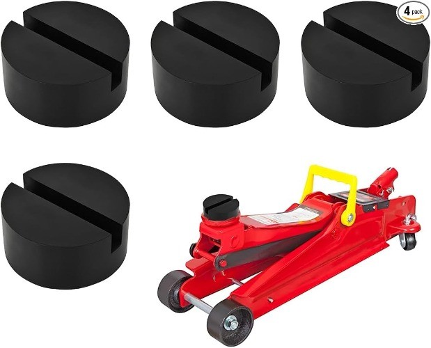 4PCS Car Jack Stand Pad, Rubber Pinch Weld and Frame Rail Protector Size: 4PCS