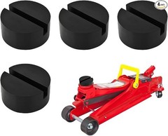4PCS Car Jack Stand Pad, Rubber Pinch Weld and Frame Rail Protector Size: 4PCS