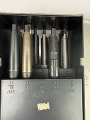 Vintage Huot Drill Index USA Drill Bit Set Chicago Latrobe National PTD 4 Missin