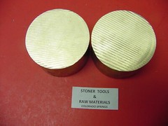 2 Pieces 2-3/8″ C360 BRASS ROUND ROD 1″ long Solid H02 Half Hard Bar Stock