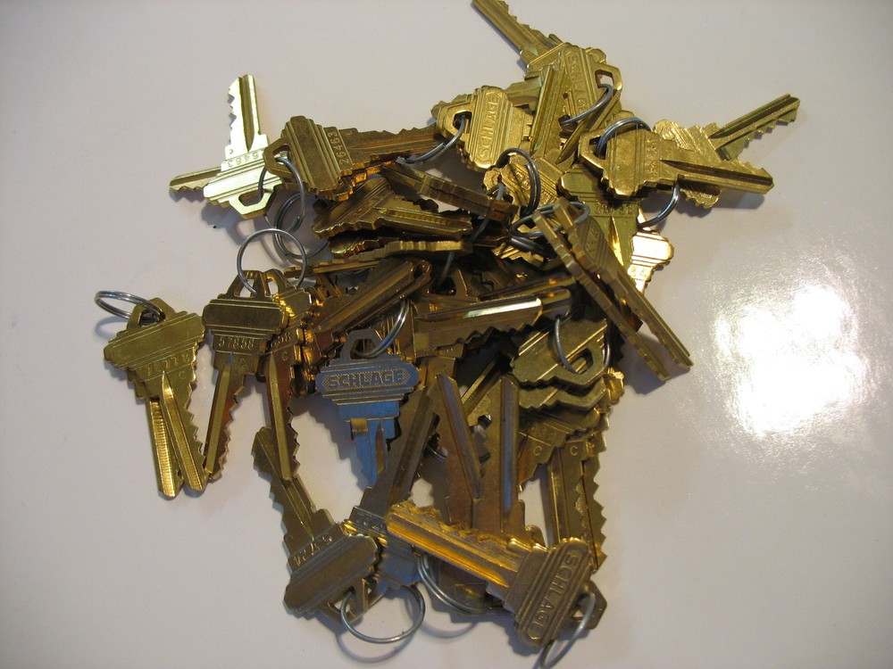 50 PIECES – 25 SETS OF 2 – SCHLAGE PRECUT KEYS LOCKSMITH (25 PAIR) SC-1 5 PIN