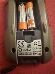 JDSU OLP-38 SmartPocket Optical Power Meter | 780-1650nm -50 to +26dBm | TESTED