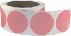Circle Dot Stickers | 2″ Inches Round – 500 Pack | Pick One Color