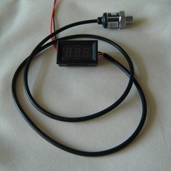 Pressure gauge Accu pneumatic shock digital pressure gauge Small panel mounting