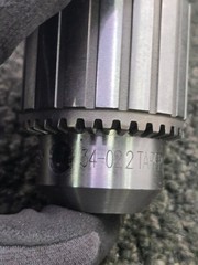 Jacobs 34-022 No. 2 Heavy-Duty Tapered Bearing Drill Chuck 0-1/2 inch Capacity