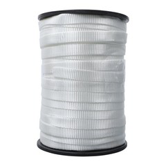 Mule Tape Flat Rope Polyester Pull Tape Gardening Commercial Electrical White