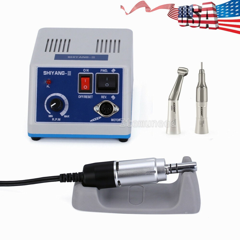 Shiyang Dental Lab Marathon Electric Micromotor Contra Angle/Straight Handpiece