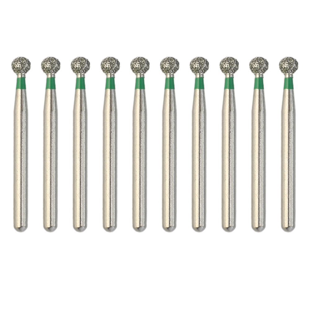 Multi-Use Dental Diamond Burs FG Round Diamonds Coarse Grit BR-28C High Speed