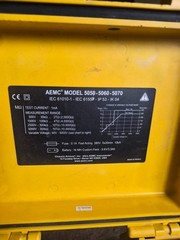 AEMC 5070 MEGOHMMETER GRAPHICAL INSULATION TESTER (FREE SHIPPING)