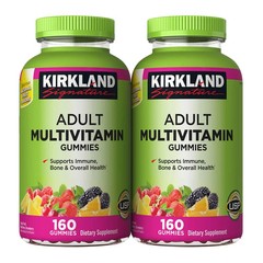 Kirkland Signature Adult Multivitamin Gummies 320 Count Costco Formula