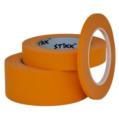 2″ inch x 60yd STIKK Orange Painters Tape 14 Day Easy Removal Trim Edge Finish
