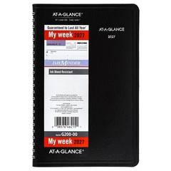 2026 At-A-Glance DayMinder G200-00 Weekly Appointment Book, 5 x 8″