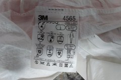 3M 4565-BLK-L 32 Cases (25/Case) Size Large Disposable Coveralls