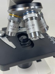 OMAX 40X-2000X M82E LED Binocular Compound Science Lab Microscope Tested Works