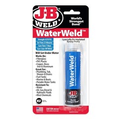 J-B Weld 8277 WaterWeld Epoxy Putty Stick – 2 oz.