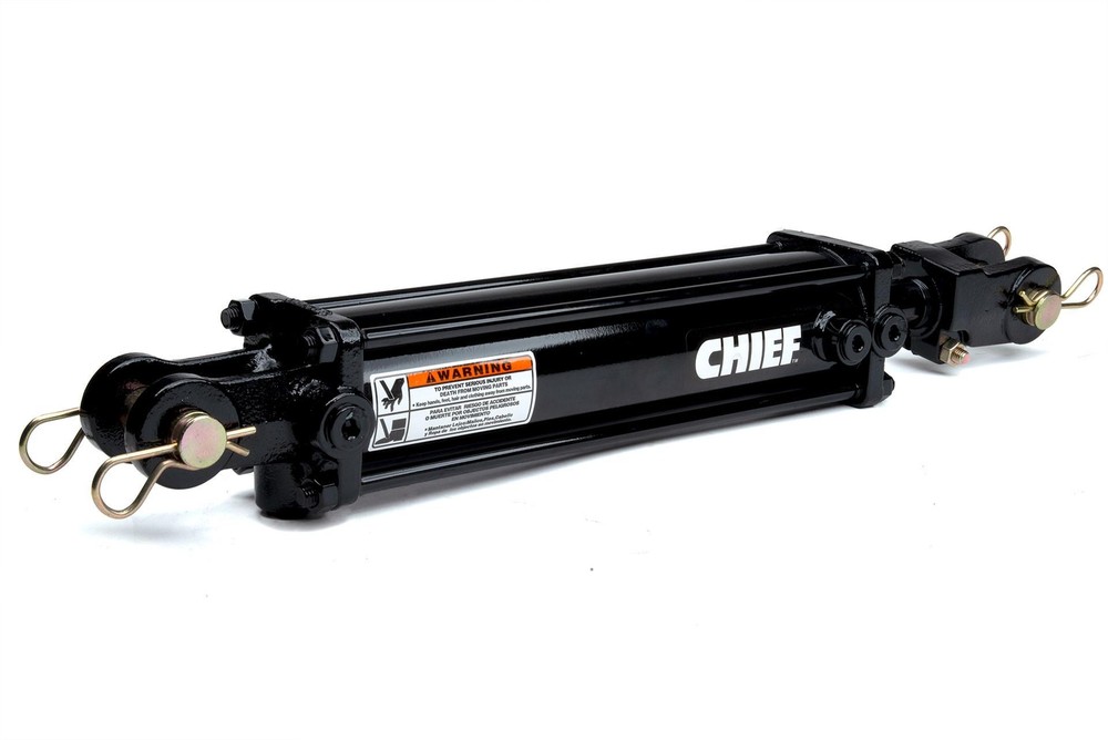 3.75 Bore x 10 Stroke Rephasing Hydraulic Cylinder Clevis 1.375 Rod 1 Pin Chief