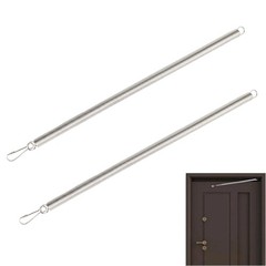 UtySty 2 Pack Screen Door Springs Replacement 20 Inch Long Security Silver