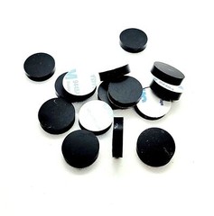 Round Stick on Rubber Feet Bumpers 3/16″ Thick x 3/4″ Round 3M Spacer Foot Pads