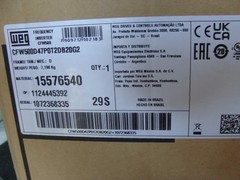 WEG AC VARIABLE FREQUENCY DRIVE CFW500D47P0T2DB20G2 15HP 47A 200-240V VT FRAME