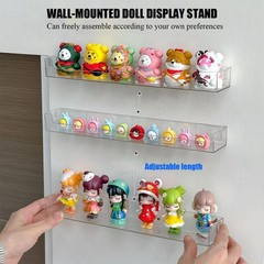 Wall-Mounted Acrylic Display Case for Funko Pop, Floating Display Shelves Wal…