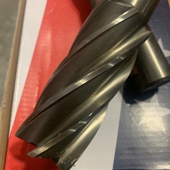 Morse 3469 Long End Mill 1-3/4″ DIA, 6FL 4” length of cut, USA