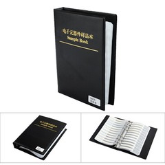 0201/0402/0603/0805/1206 SMD/SMT Capacitor Chip Resistor Samples Book Kit