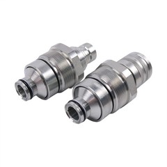 Flat Face Coupler Kit 373-6967 373-6968 for Caterpillar 232D 236D 242D 239D 259D