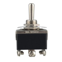 2pcs Heavy Duty 20A 250V Toggle Switch Control 2 Pole Double Throw 6 Term On/Off