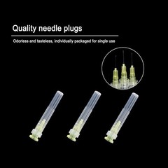 Disposable Luer Lock Needle 30Ga 5/16 Inch 8mm 100Pack(30Ga-5/16IN)
