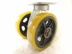 6″ Kingpinless ERGO Maintenance Free Swivel Caster Precision Sealed Brg 1400 lbs