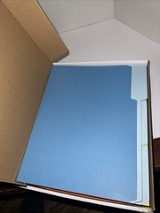 200 Blue Summit Supplies Colored File Folders Letter Size, 3 Tab Positions