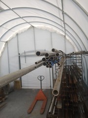 stainless steel electrical conduit, assorted lengths and sizes
